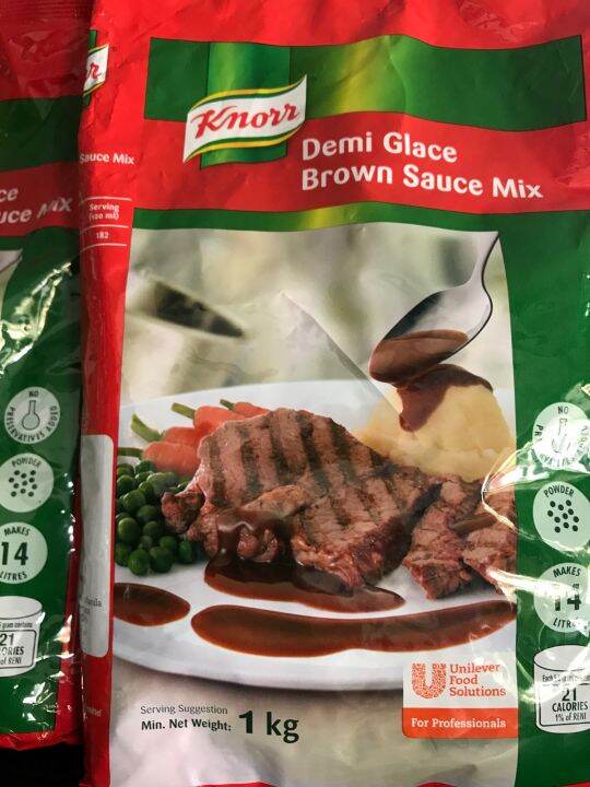Knorr Demi Glace Brown Sauce Mix 1kg Lazada PH