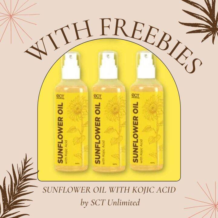 Sunflower Oil with Kojic Acid by SCT Unlimited Lazada PH