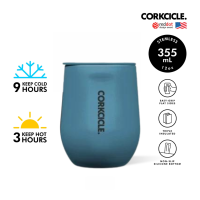 [สินค้าใหม่] CORKCICLE แก้วสแตนเลสสูญญากาศ 3 ชั้น 355ML(12OZ) รุ่น STEMLESS STORM