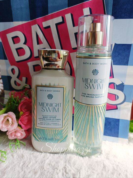 Bath and Body Works Midnight Swim Fragrance Mist, Lotion or Bundle