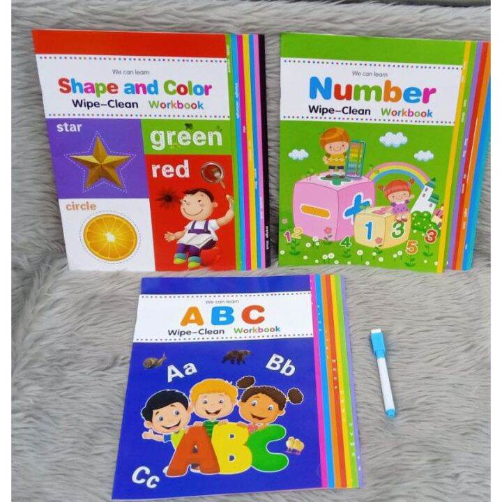 3in1 Wipe & Clean Tracing writing Lazada PH