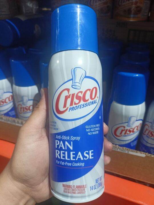 Crisco Pan Release Oil Spray 396grams Lazada PH
