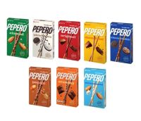 LOTTE Pepero Choco เปปเปอโร คุกกี้ คุกกี้แท่ง ( เลือกรสได้ ) ขนาด 32 กรัม Pocky  บิสกิตแท่ง