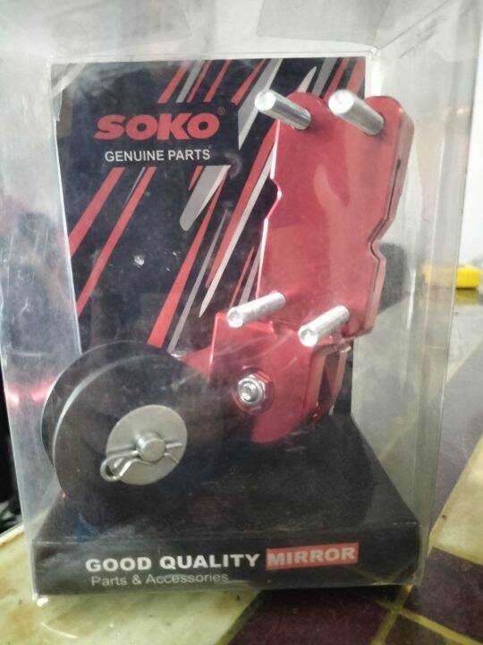 motorcycle chain tensioner red heavy duty Lazada PH