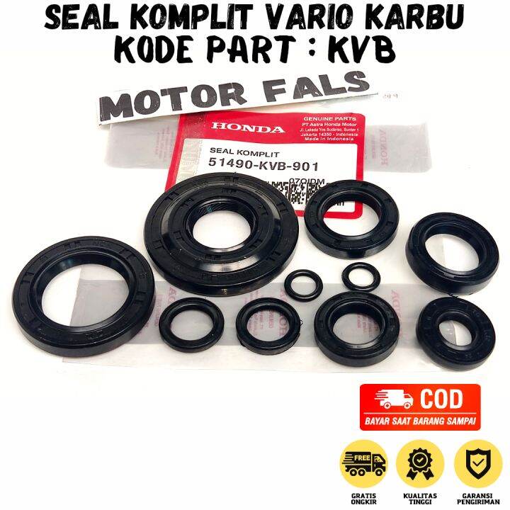 Seal Komplit Vario Karbu Kode Kvb Seal Komplit Honda Vario Kualitas Terbaik Lazada Indonesia