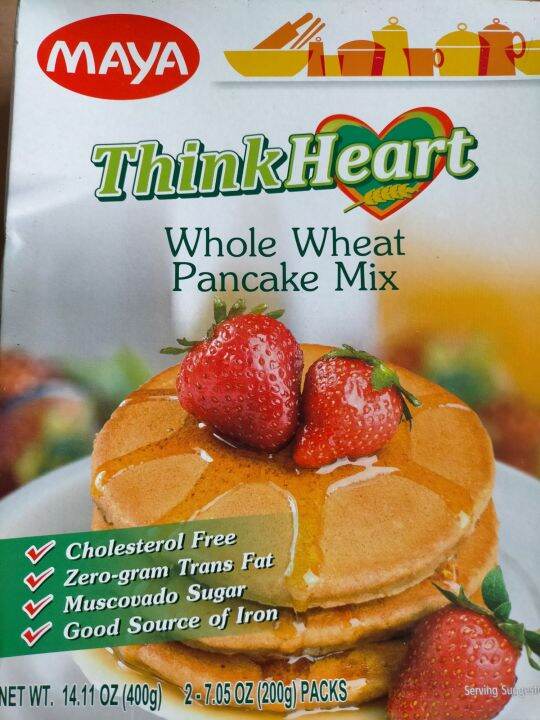 Whole wheat pancake mix 200g/400g Lazada PH