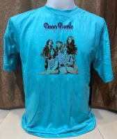 เสื้อยืดคอกลม ลาย DEEP PURPLE