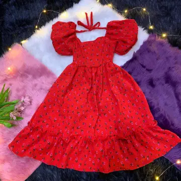 Buy Floral Dress For Kids Girls 6 Years Old online Lazada .ph