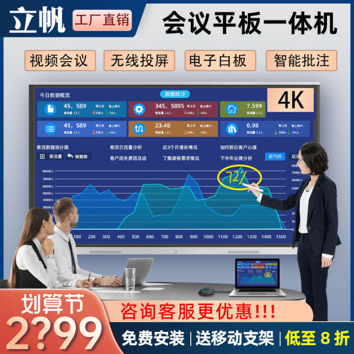 Lifan Smart Conference Tablet AllinOne Touch Screen TV Office Screen