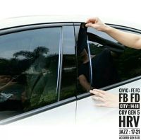 (พร้อมส่ง) แผ่นติดเสาประตู Civic FD, FB, FC,FE, Accord, City,CRV, HRV, Jazz