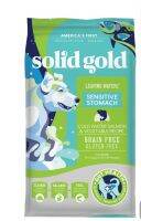 Solid gold อาหารสุนัข​ Leaping​ water​ หมาแพ้ง่าย​   อายุเยอะ​  เกรนฟรี 1.81kg