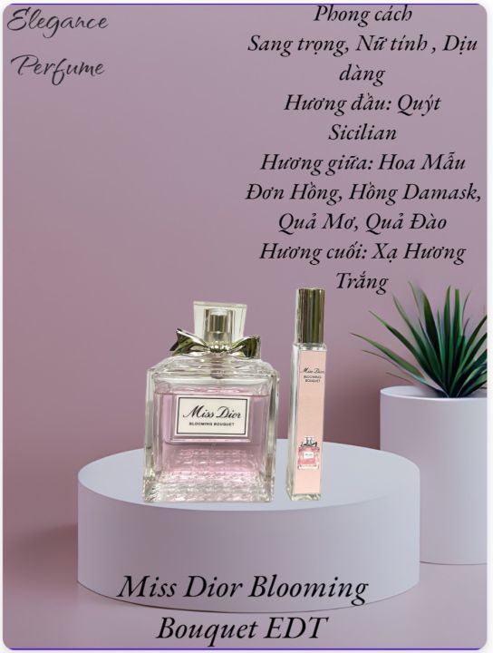Set Nước Hoa Miss Dior Blooming Bouquet mua Online giá tốt  NhaBanHangcom