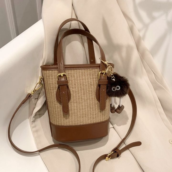 Internet Celebrity Straw Bag Women's 2023 New Summer Fashionable ...