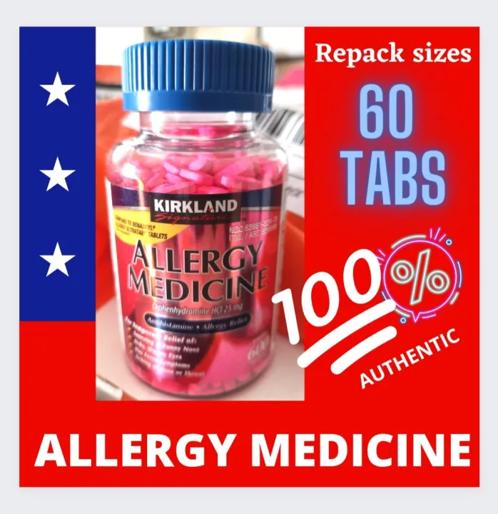 Kirkland Allergy Medicine 60 tabs Lazada PH