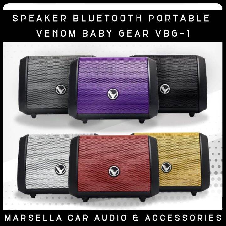 Speaker Bluetooth Portable Venom Baby Gear VBG1 Lazada Indonesia