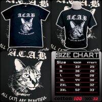 A.C.A.B เสื้อยืด cotton?