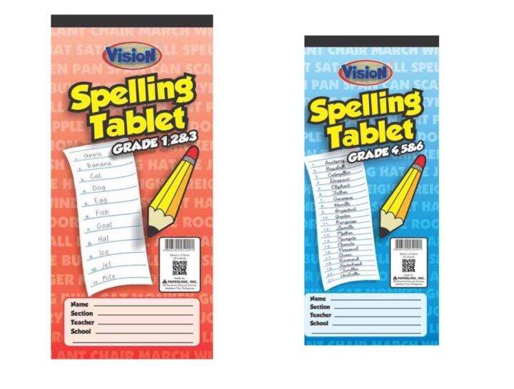 Spelling Book Grade 1 to 3, 4 to 6 1 piece Assorted Brand Lazada PH