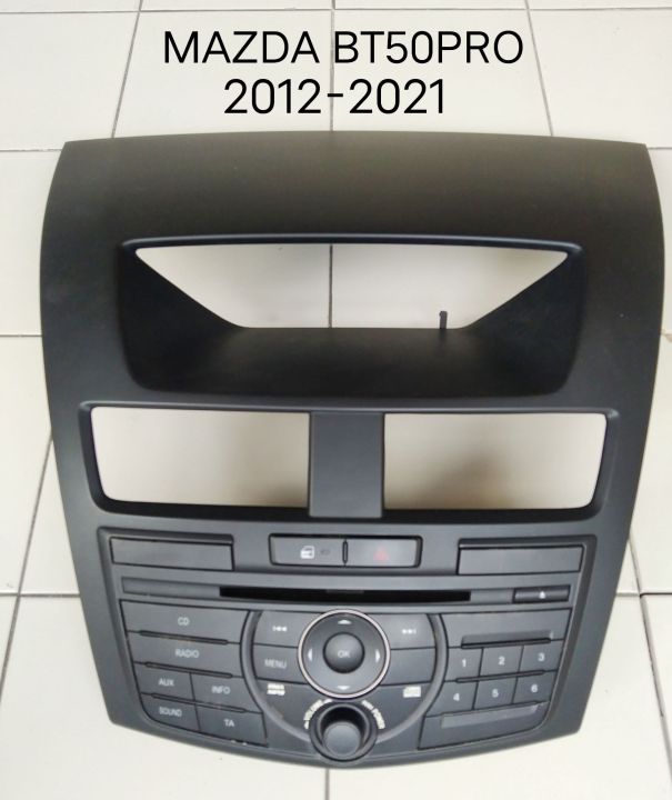 หน้ากากวิทยุ-mazda-bt50pro-original-ปี-2012-2019-แผงหน้ากากแท้-สภาพ100