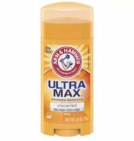 Arm &amp; Hammer Ultra Max Advanced Sweat Control Unscented Antiperspirant Deodorant 73 g.