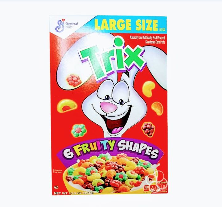 General Mills Classic Trix Fruity Shapes Cereal 395g | Lazada PH