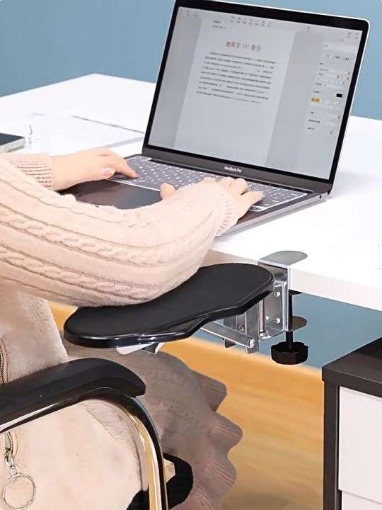 [ Foldable Arm Support ] Rotating Computer Arm Support Computer Arm ...