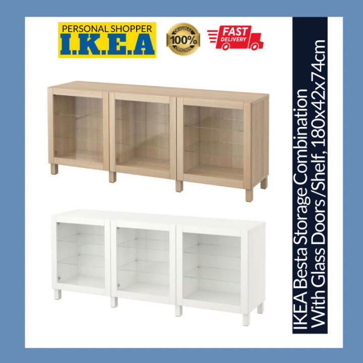 [INSTALLATION SERVICE PROVIDED] IKEA Besta Storage combination with