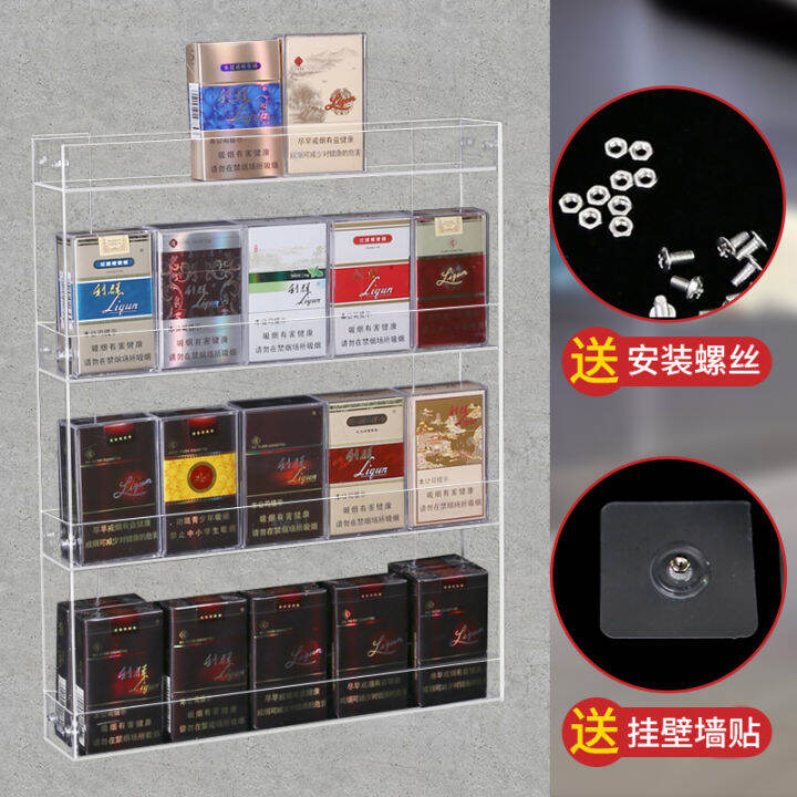 Cigarette Rack WallMounted Cigarette Rack Convenience Store