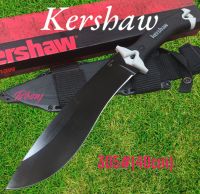 อุปกรณ์เดินป่ามีดเดินป่าด้ามดำใบดำ/Kershaw 305(ขนาด(40cm).มีดเดินป่าแบบพกพาเดินป่าด้ามดำใบดำมีดเดินป่าใช้งานอเนกประสงค์สินค้าพร้อมส่ง