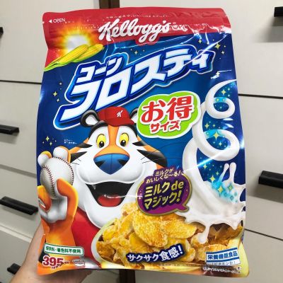 Kelloggs Japan Corn Flakes เคลล็อกส์ ซีเรียลคอร์นเฟลกส์ 395g