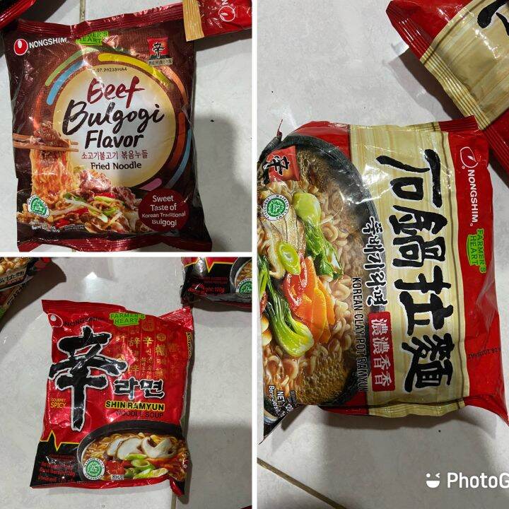 Nongshim Clay Pot Ramen Neoguri Claypot Ramyun Shin Ramyeon