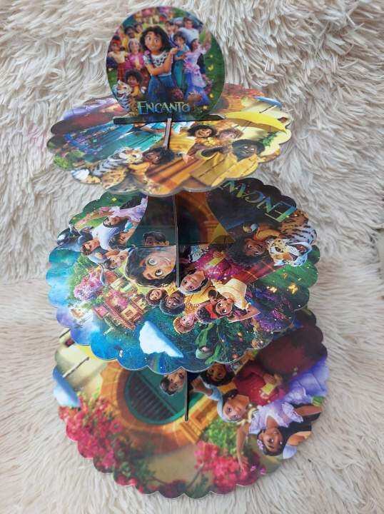 encanto cupcake stand 3tier Lazada PH