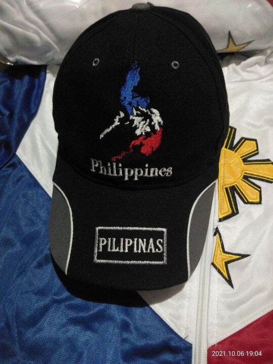 PHILIPPINES SOUVENIR CAP PILIPINAS SOMBRERO EMBROID DESIGNS UNISEX