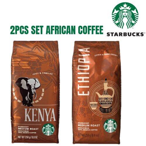 2PC SET STARBUCKS AFRICAN COFFEE KENYA AND ETHIOPIA | Lazada PH