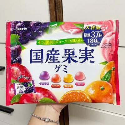 Kabaya Fruit Gummy เยลลี่รสผลไม้รวม 4 รสชาติ