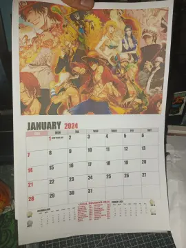 2022 anime calendar  Calender design, Anime paper, Anime