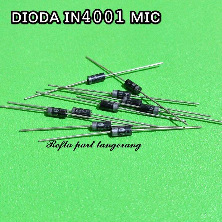10 BUAH DIODA IN4001 1N4001 DIODE MIC IN4001 Lazada Indonesia