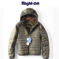 เสื้อกันหนาว puffer ขนเป็ด? ?Down 50%&amp;Feather50% ?แบรนด์ ✨Light-on (Japan) WY621