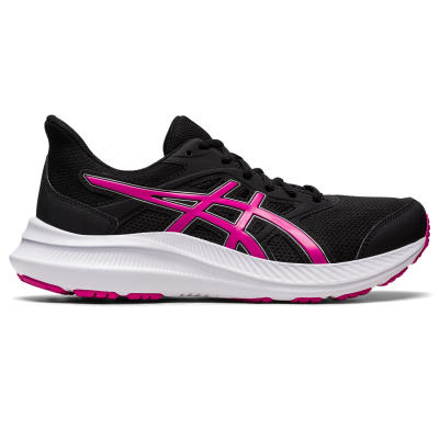 ASICS :  JOLT 4 WOMEN RUNNING รองเท้า ผู้หญิง รองเท้าผ้าใบ รองเท้าวิ่ง ของแท้  BLACK/PINK RAVE