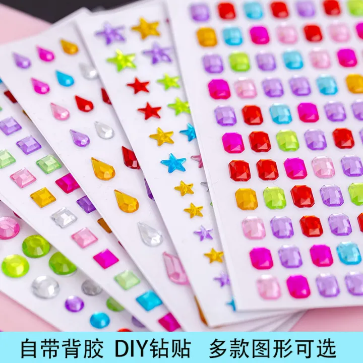 Children's DIY Handmade Decorative Acrylic Crystal Diamond Stickers