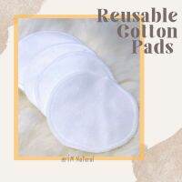 แผ่นเช็ดทำความสะอาดใบหน้า Reusable Makeup Cotton Pad Bamboo Organic Vegan สำลีซักได้ ทำจากใยไผ่ นุ่ม ผิวแพ้ง่ายใช้ได้ ออแกนิค วีแกน วีแกน