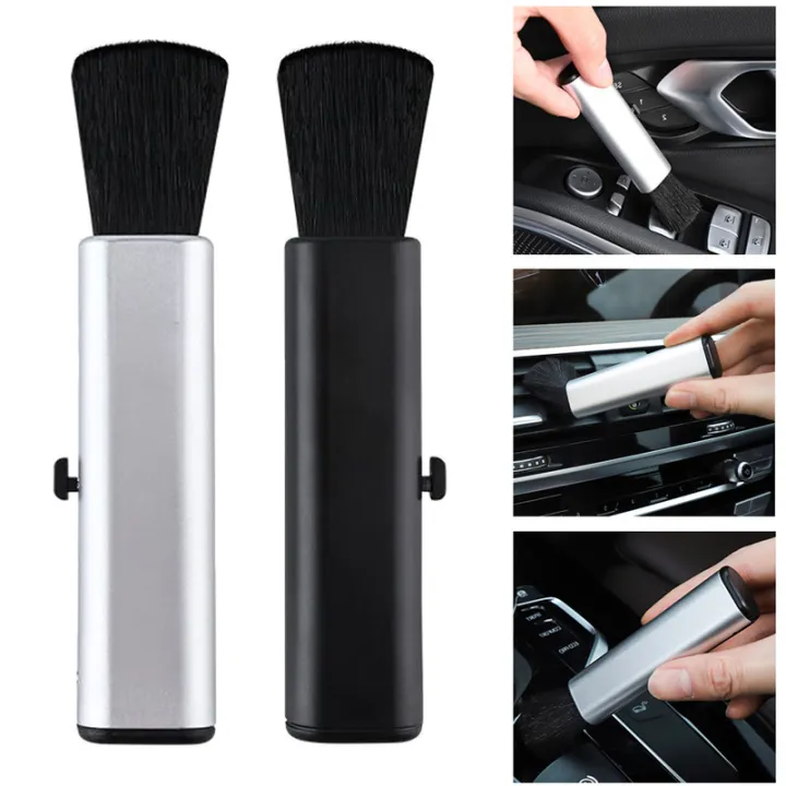 Car Retractable Detail Cleaning Brush Dashboard Air Conditioner Dust