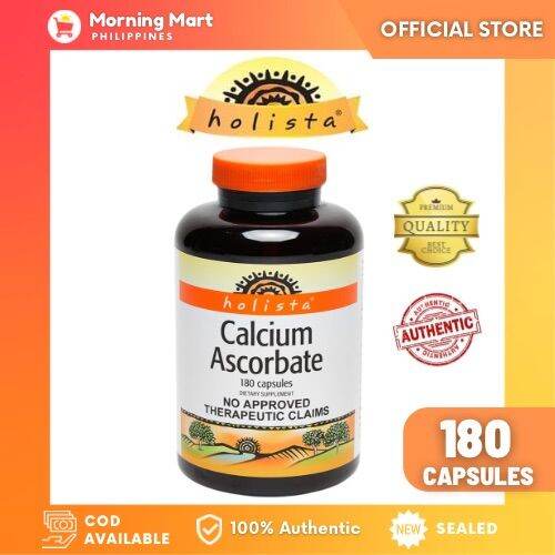 Holista Calcium Ascorbate 500mg 180 capsules help growth and good