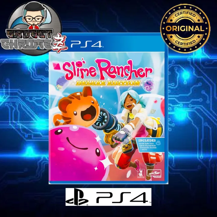 Playstation 4 PS4 Slime Rancher Deluxe Edition Brand New Sealed