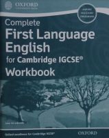 Complete First Language English for Cambridge IGCSE (R) Workbook (Paperback)