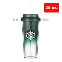 [ ✔️ ของแท้ 100% ] ?? แก้วสตาร์บัคส์นำเข้าจากเกาหลี ??  Starbucks Green Siren Arctic Cold Cup ขนาด 20 ออนซ์