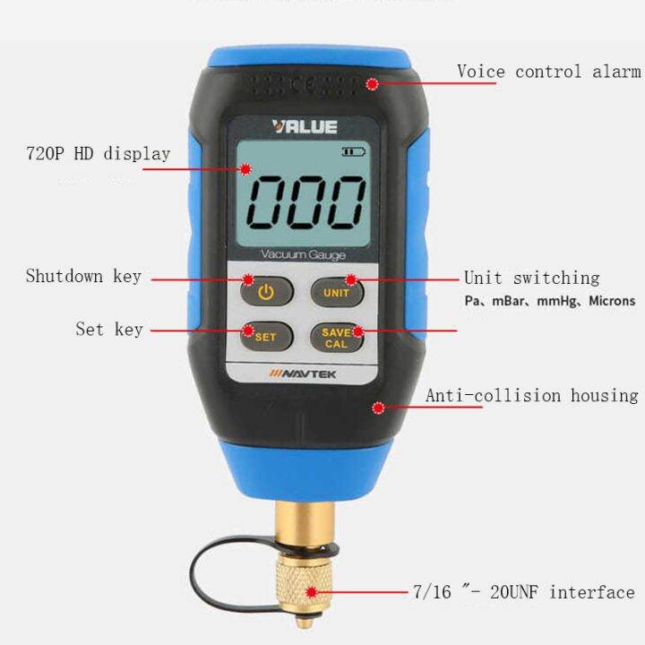 VMV1 Digital Display Vacuum Gauge Absolute Pressure Gauge Digital