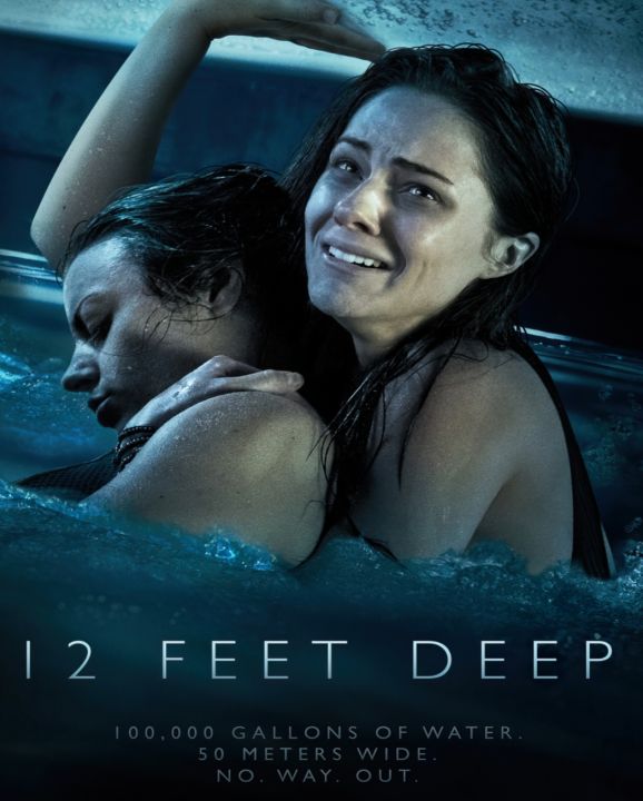 DVD 12 Feet Deep : 2019 #หนังฝรั่ง (เสียงอังกฤษ/ซับไทย) - ระทึกขวัญ