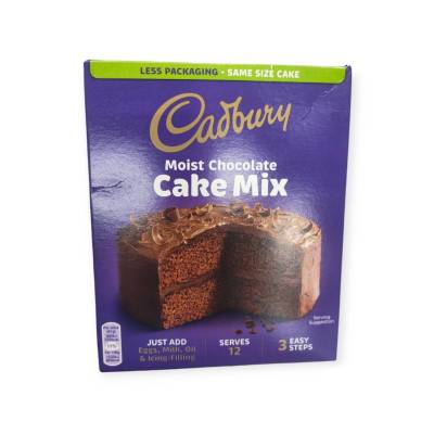 Cadbury Chocolate Cake Mix แป้งสำเร็จรูปสำหรับทำเค้กรสช็อคโกแลต 400g.