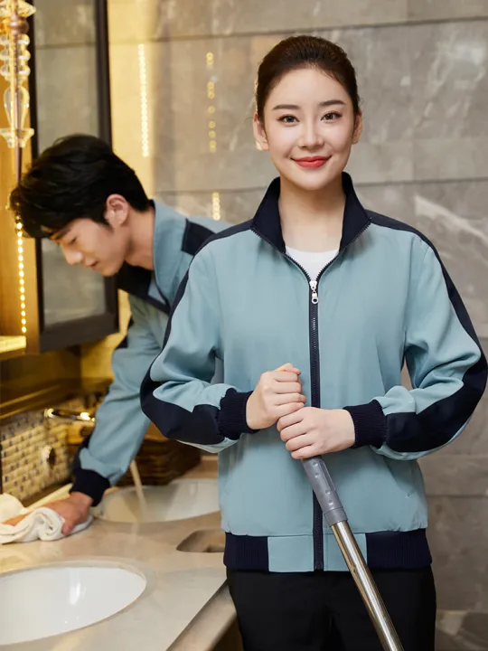 Hospital Cleaning Work Clothes Set Lazada