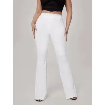 Cotton Wide Leg Flare Pants Square Pants 19A0027